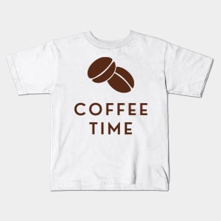 Coffe Bean Time Kids T-Shirt